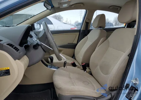 2013 Hyundai Accent Gls from USA, damaged, VIN KMHCT4AE6DU421074